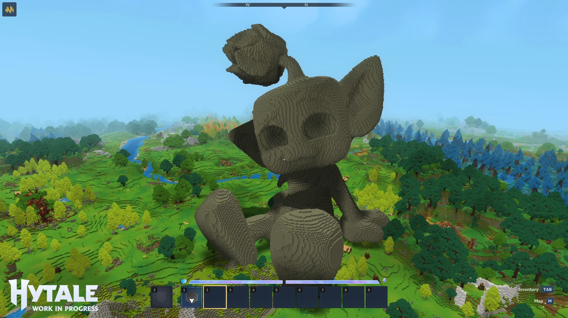 Importación de construcciones en Hytale