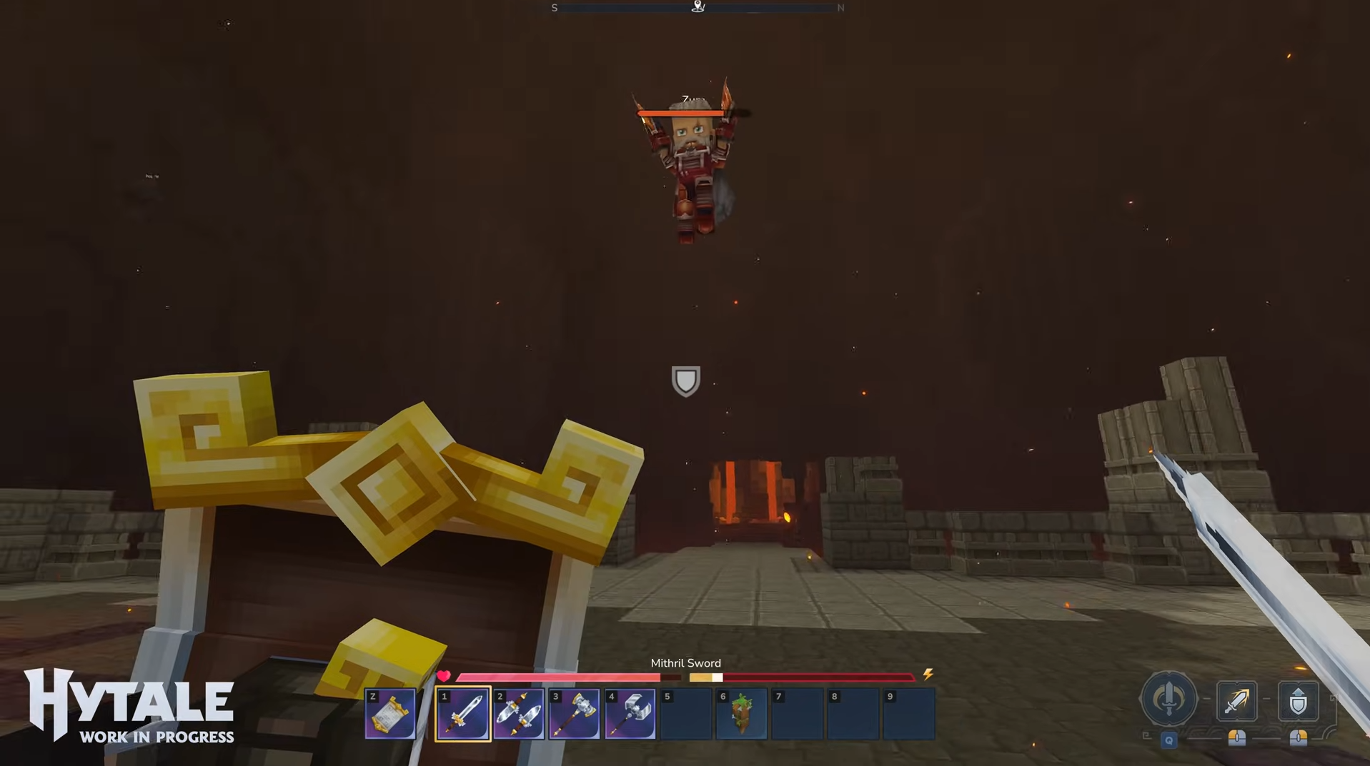 Nuevo gameplay PvP de Hytale revela armas, movimiento y sistema de combate completo