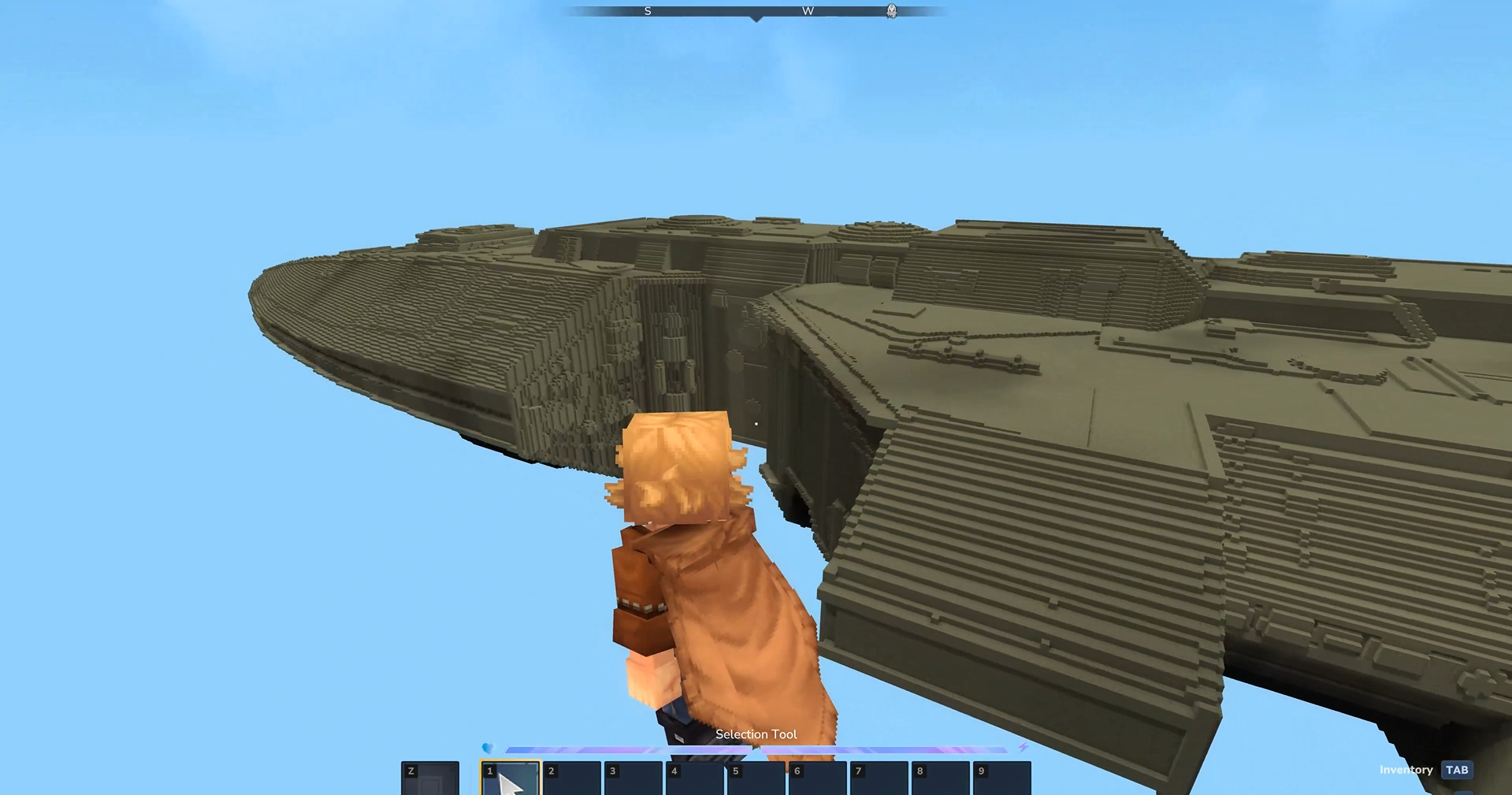 Simon Hypixel importa una nave espacial en Hytale con la nueva función de modelos