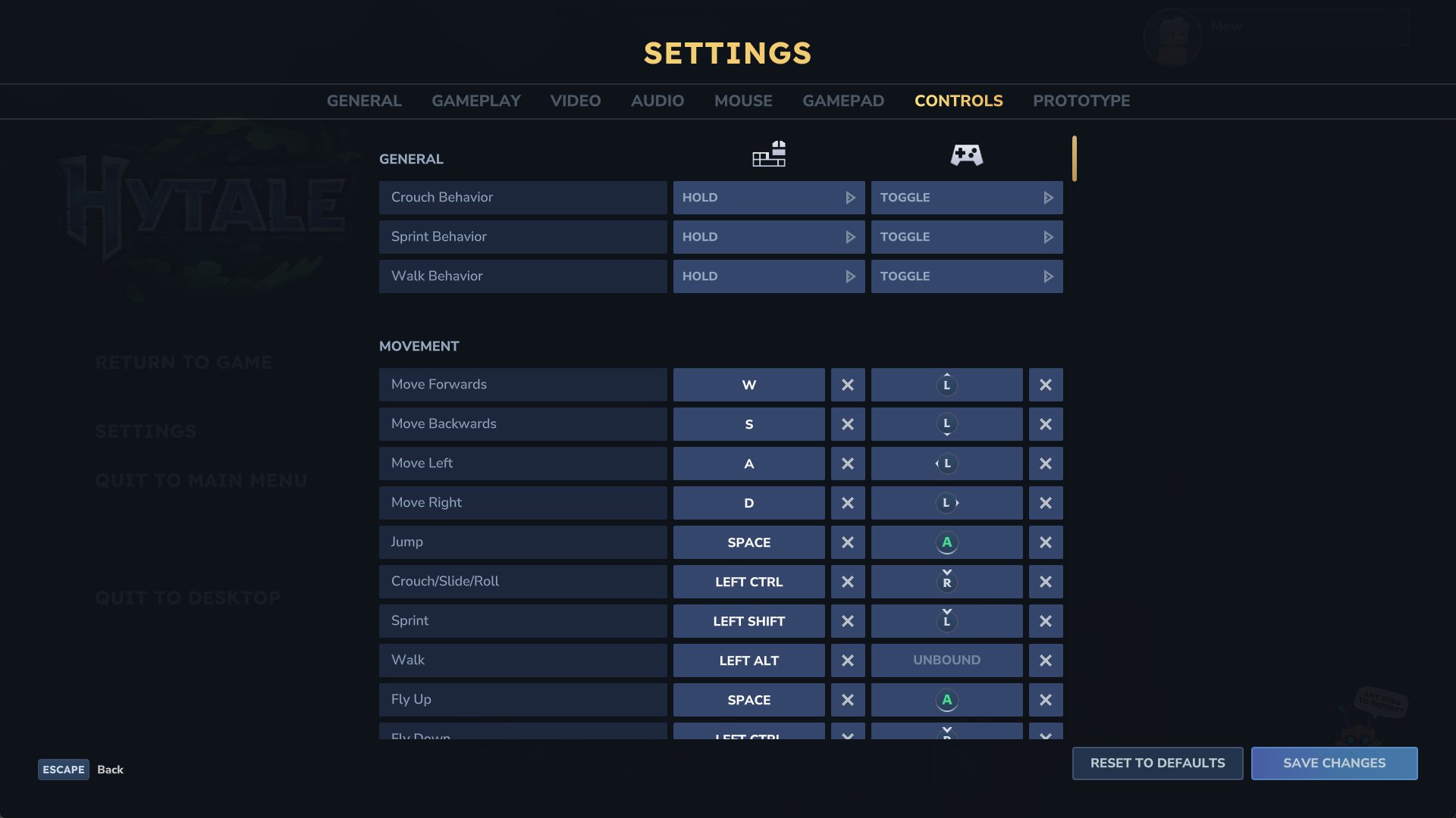 Hytale tendrá soporte para mandos justo a tiempo para la Update 5